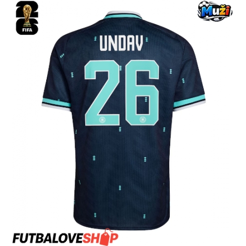 Dres Nemecko Deniz Undav #26 Preč MS 2026 Krátky Rukáv